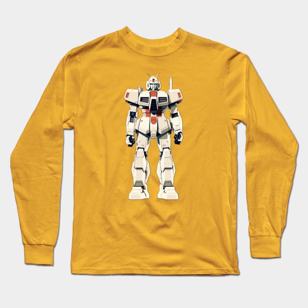 Toy Gundam Long Sleeve T-Shirt by StudioD